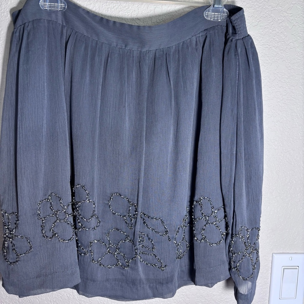 Jennifer Lopez‎  Gray Beaded Skirt, Fairy